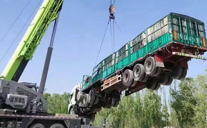中原区道路脱困救援案例